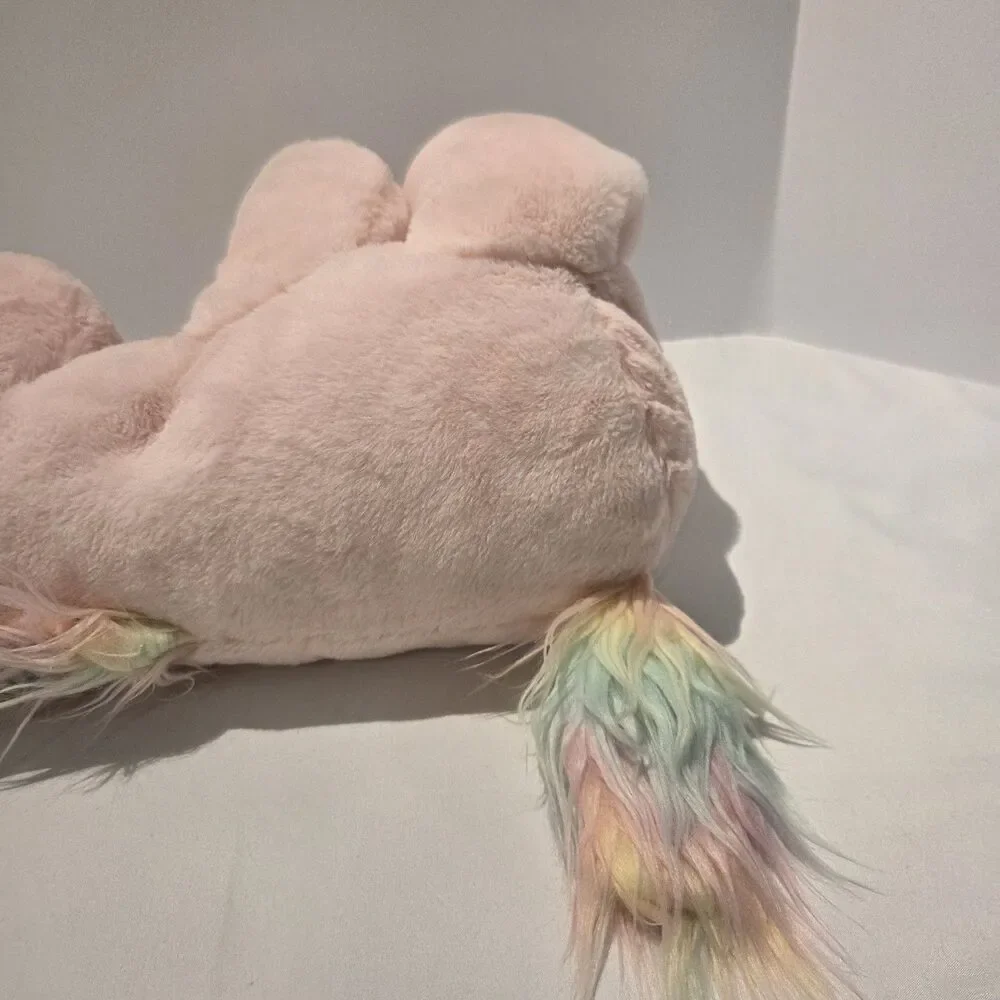 Animal Adventure 19 inch Eunice the Pink Unicorn Plush Toy